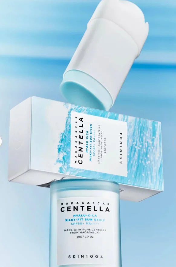 Protector Solar - Centella Hyalu-Cica Silky-Fit Sun Stick SPF50+ 20g - SKIN 1004