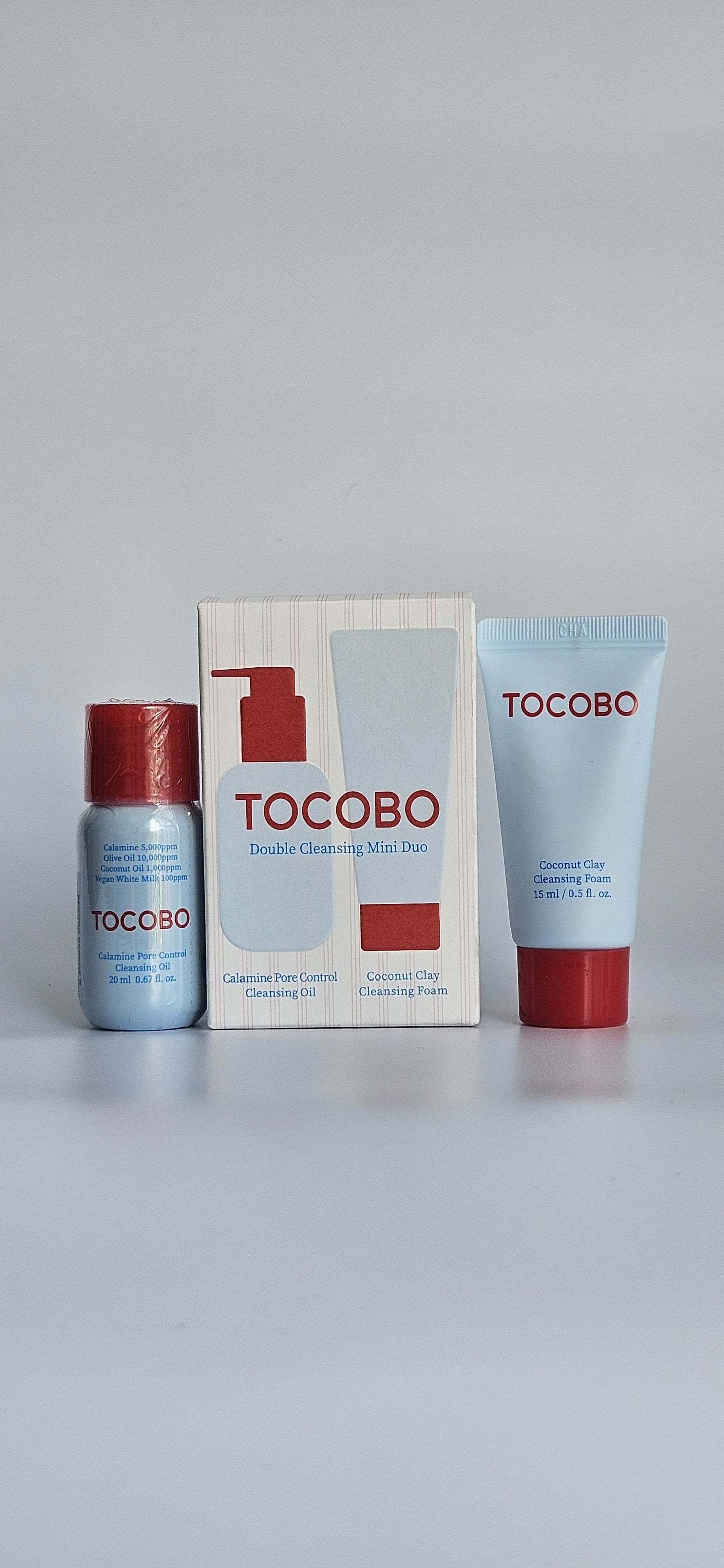 Limpiador en Duo  - Double Cleanser Mini Duo (15ml+20ml) - TOCOBO