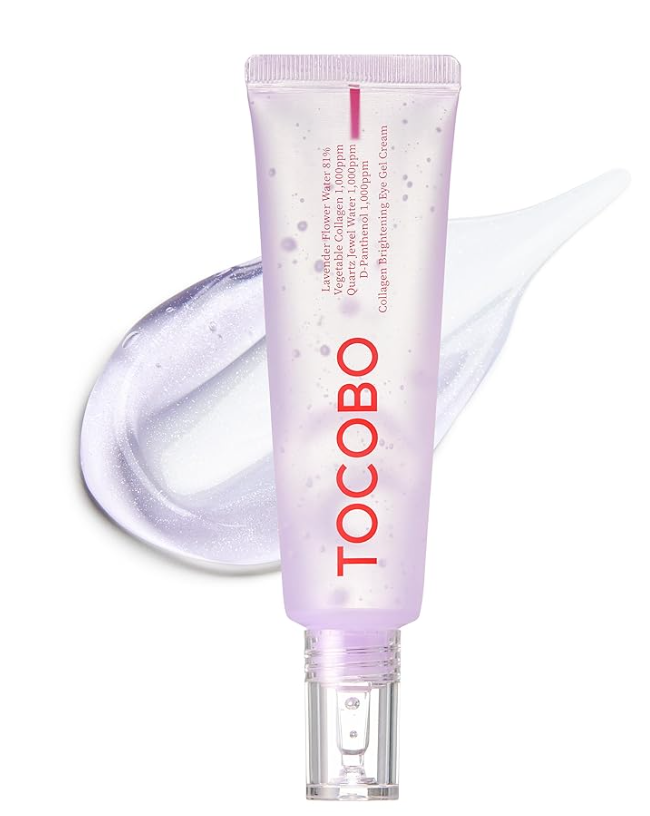 Crema gel iluminadora para ojos -  Collagen Brightening Eye Gel Cream - TOCOBO
