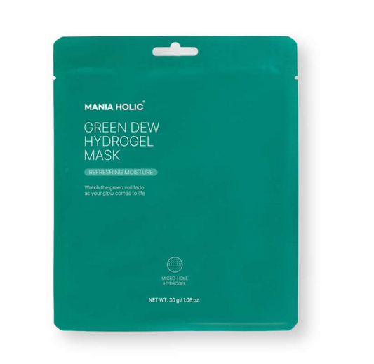 MASCARILLA EN HIDROGEL - MANIAHOLIC Green Dew Hydrogel Mask x 1 unidad