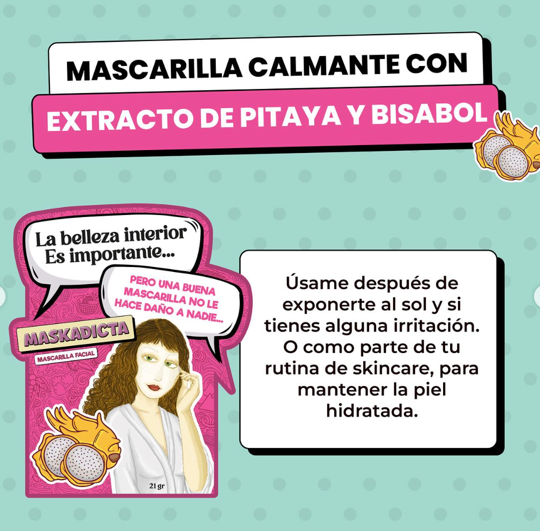 MASCARILLA CALMANTE -PONTO Maskadicta Calmante x 21gr