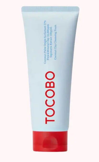 Limpiador espumoso - Coconut Clay Cleansing Foam 150ml - TOCOBO