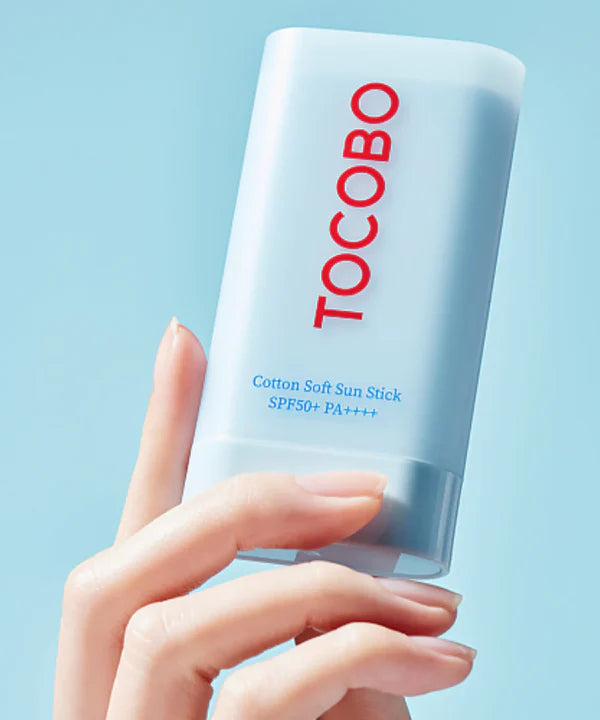 Protecto Solar en Barra  - Cotton Soft Sun Stick SPF50+ PA++++ -TOCOBO