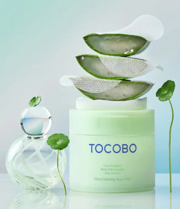 Pads Tónicos Pre-Humedecidos - Cica Calming Aqua Pad Tocobo