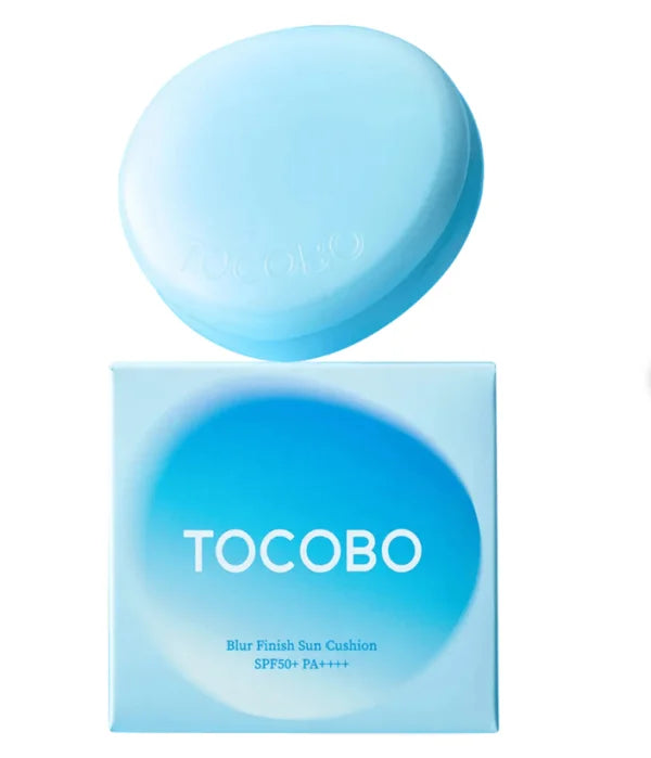 Protector Solar en almohadilla - Tocobo Blur Finish Sun Cushion BLUE  - TOCOBO