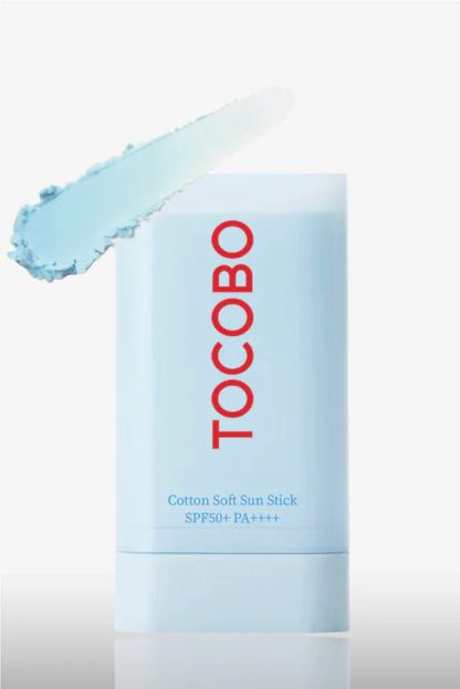 Protecto Solar en Barra  - Cotton Soft Sun Stick SPF50+ PA++++ -TOCOBO