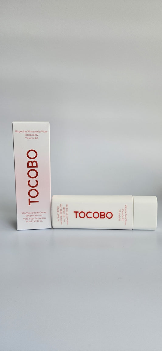 Protecto solar - Vita Tone Up Sun Cream SPF50+ PA++++  - TOCOBO (50ml)