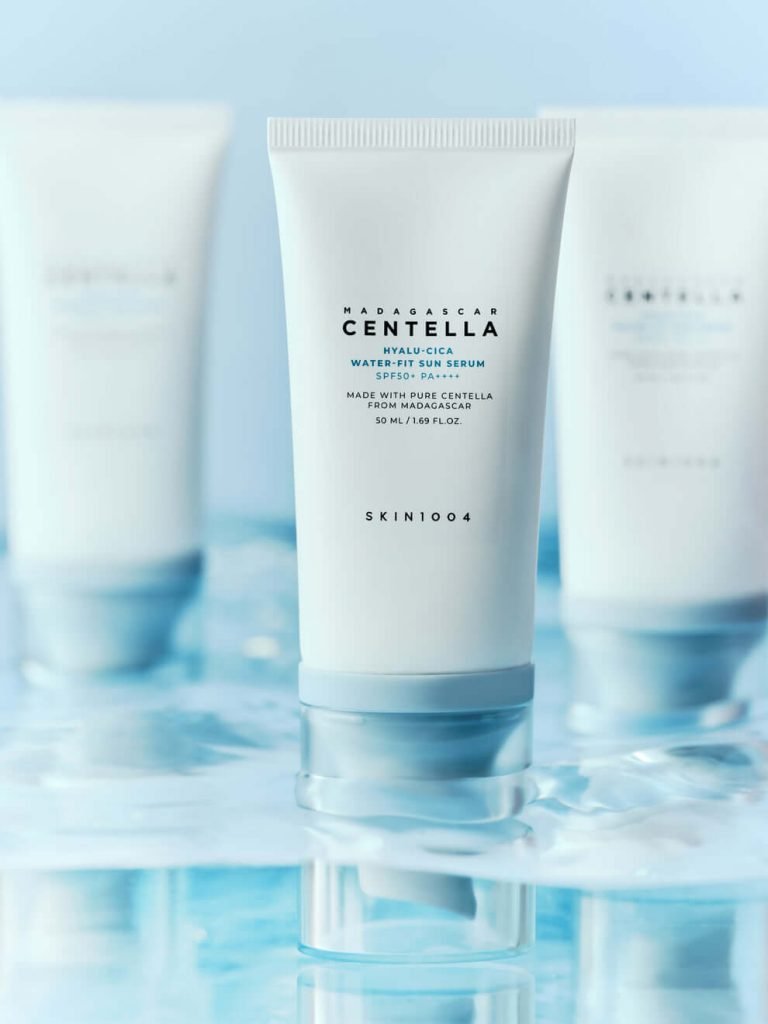 Protector Solar Facial con Ácido Hialurónico - Madagascar Centella Hyalu-Cica Water-Fit Sun Serum